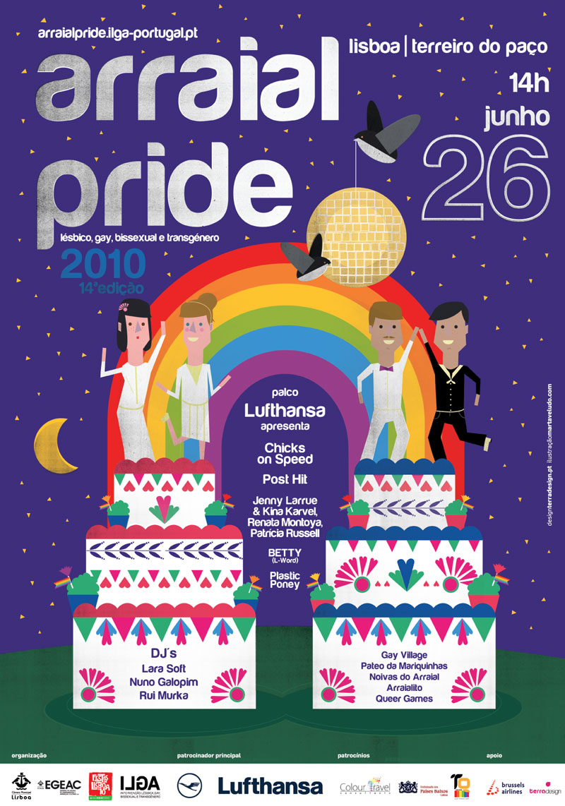 Marcas associam-se ao Arraial Pride